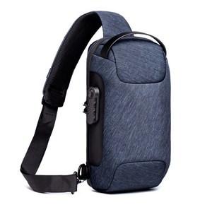 레드에셋 남자 방수 도난방지 가방 여행용 소매치기 방지 미니 슬링백 크로스 가방