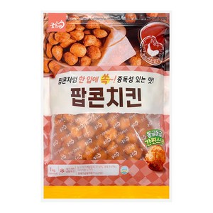 굿프랜즈 팝콘 치킨 1kg, 1개