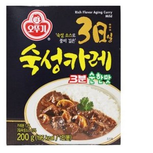 오뚜기 3일 숙성카레 3분 순한맛, 200g, 2개