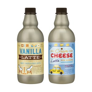 복음자리 이지라떼 베이스 (바닐라 +크림치즈), 단품, 단품