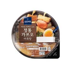 CJ제일제당 삼호어묵 정통 가쓰오 어묵탕, 5개, 360g