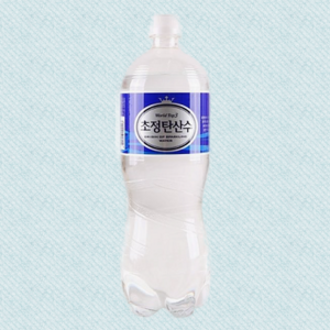 초정탄산수 플레인, 1.5L, 4개