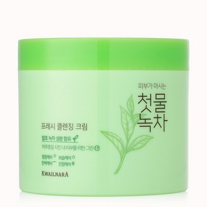 과일나라 첫물녹차 프레시 클렌징 크림, 300g, 5개