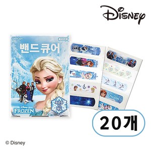 디즈니 겨울왕국 일회용 캐릭터 밴드 표준형 10매 20개(총 200매), 20개