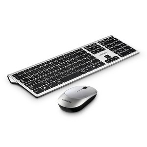 삼성전자 무선 키보드 마우스 세트, 일반형, SRP-9500B, 블랙