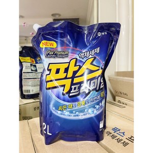 애경 팍스 프리미엄 액체세제, 2L, 1개