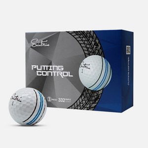 세인트나인 퍼팅컨트롤 골프공 3피스 12p, 화이트, 1개, 1개