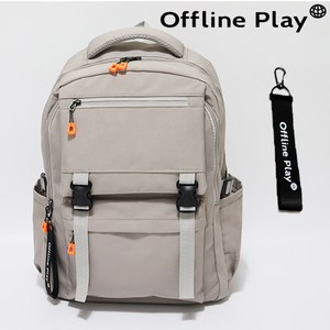 [당일출고] 오프라인플레이 남녀공용 초경량 대용량 백팩