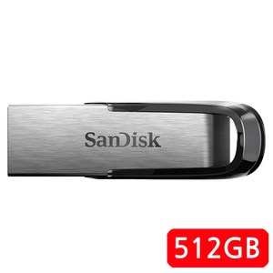 샌디스크 크루저 울트라 플레어 3.0 USB SDCZ73-512G-G46, 512GB, 1개