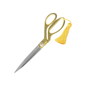 평화 금장가위 커팅식 행사용, 1개