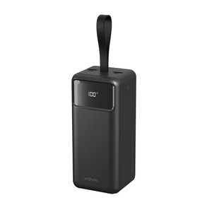 보바 고속충전 대용량 보조배터리 50000mAh 22.5W VA-150, 블랙