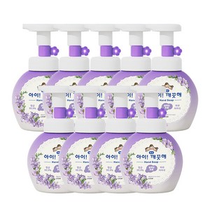 아이깨끗해 블루밍 퍼플 핸드워시, 250ml, 9개