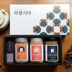 차합시다 전통차 3종 선물세트 B 홍삼쌍화차+계피차(수정과), 차합시다 선물세트 B, 1개