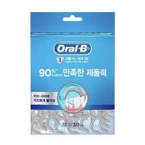 오랄비 일회용 치실, 30개입, 1개