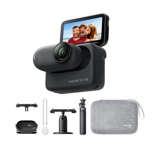 인스타360 GO 3S 패밀리 번들 128GB, 블랙