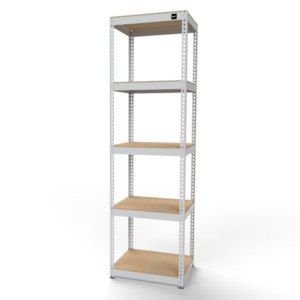 울트라랙 가로60x깊이50x높이180cm 5단 선반 베란다 다용도 무볼트 철제 앵글 세탁기, 화이트