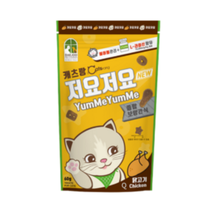 캐츠랑 저요저요 고양이 보양간식, 닭고기, 60g, 12개