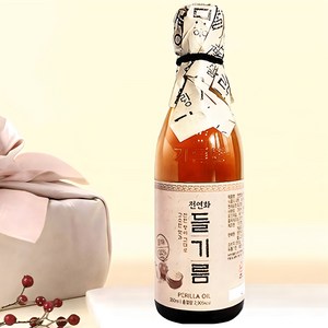 시장쏙 전연화 들기름, 350ml, 1개