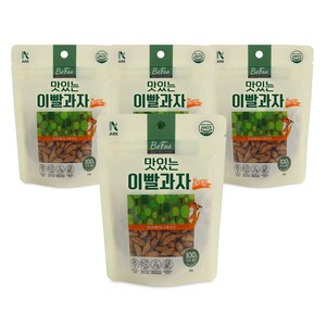 베푸 맛있는 이빨과자 고양이 스낵 간식, 4개, 50g, 치킨맛