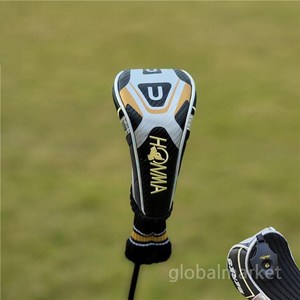 HONMA 골프 클럽 드라이버 우드 헤드커버 덮개 보호, W. C 스타일  UT