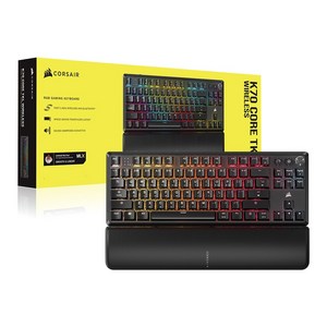 [커세어] K70 RGB CORE TKL 무선 게이밍 키보드 적축 고성능 텐키리스