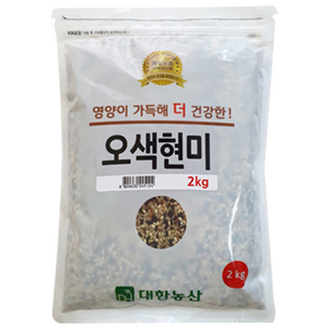 대한농산 오색현미 혼합곡, 2kg, 1개