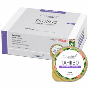 시그니처바이 타히보캣 간식캔 18p, 540g, 1개, 혼합맛(참치/명태)