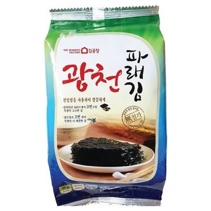 광천김공장 파래 식탁김 광천 파래김 15g 30봉, 30개