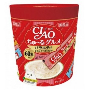 챠오츄르 고양이 구루메 버라이어티 간식 60p