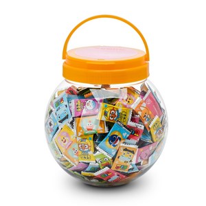 위클 뽀로로 핑크퐁 아기상어 타요 비타민 CD 아연 혼합 캔디 660g(약330정) 1개, 330정