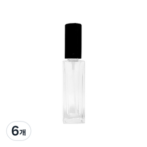 캔들아트 사각유리 향수용기 3EA, 6개