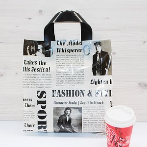 비닐쇼핑백 루프쇼핑백 잡지스타일, 50장