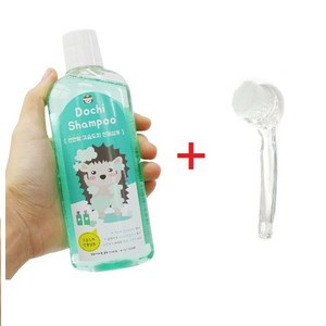 도치퀸 고슴도치 전용 도치샴푸 250ml + 목욕솔, 1세트