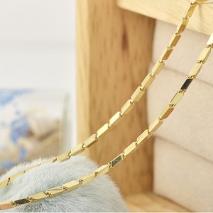 나라주얼리 14k 18k 골드 에띠 체인 목걸이 45cm 남목걸이가능