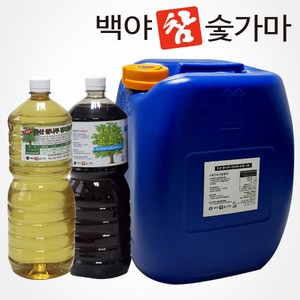 백야참숯 정제(증류) 목초액1.8L 농업용목초액20L, 20L, 1개