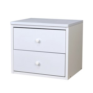 바니가구 스타S 2단 협탁, 화이트W