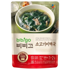 비비고 미역국, 500g, 1개