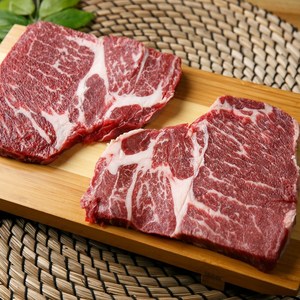 루루축산 우목심 구이용 수입소고기 1+1 (총1kg), 2개
