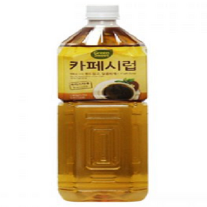 그린스위트 카페시럽, 1.5L, 6개