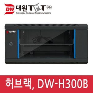 대원TMT DW-H300 허브랙(H300 x D450) 랙마운트