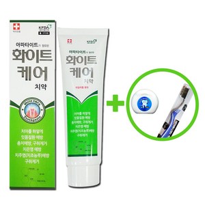 네오 화이트케어 치약 미백치약 [칫솔or치실 증정], 200g, 1개