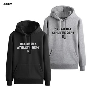 듀클라이 고주파 빅사이즈 기모 후드티 DUC-277