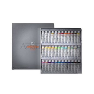 신한화구 아크릴물감 세트 전문가용, 20ml, 36색