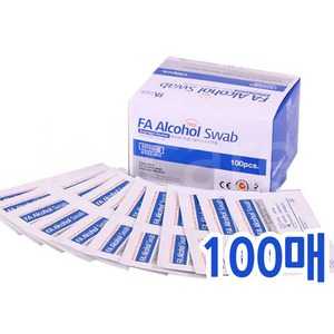 에프에이 알콜스왑, 100개입, 1개
