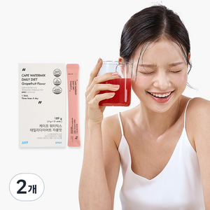 [SPRX] 에스피알엑스 케이프 워터믹스 21포 자몽맛 디톡스 단기 다이어트 가르시니아, 2개, 189g