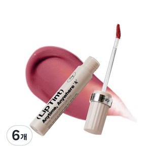 투크 윗아웃 미러 립 틴트, 11 네이키드 핑크, 5ml, 6개