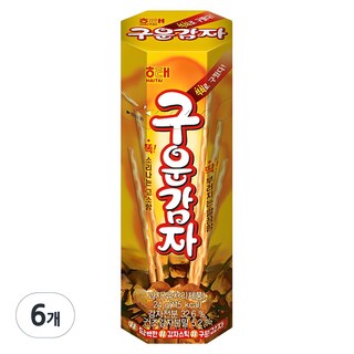 해태제과 구운감자, 24g, 6개 대표 이미지 - 달달한 과자 추천