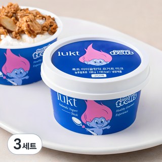 룩트 아이슬란딕 요거트 띠크 100g + 허니스틱 15g + 그래놀라 클러스터 25g, 3세트
