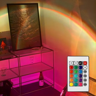 루아즈 16컬러 단스탠드 선셋 무드등, RGB