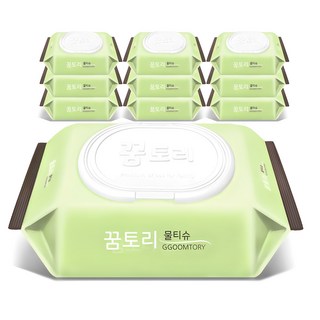 꿈토리 뉴 가득찬 챔프 엠보싱 유아물티슈